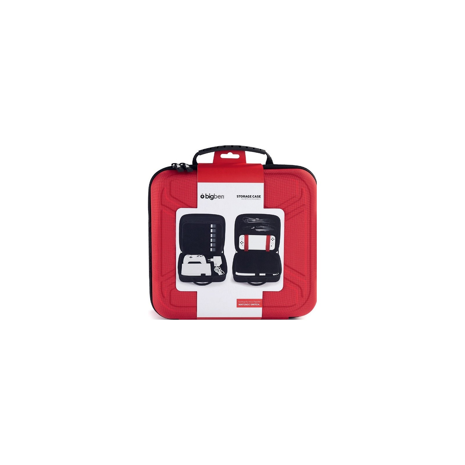 BIGBEN  STORAGE CASE RED (ROJO)