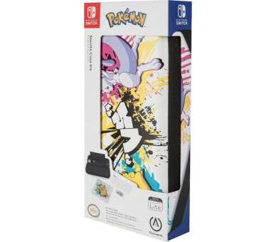 POWER A STEALTH CASE KIT POKEMON BATTLE  (FUNDA/GAMUZA/PROTECTOR) LITE