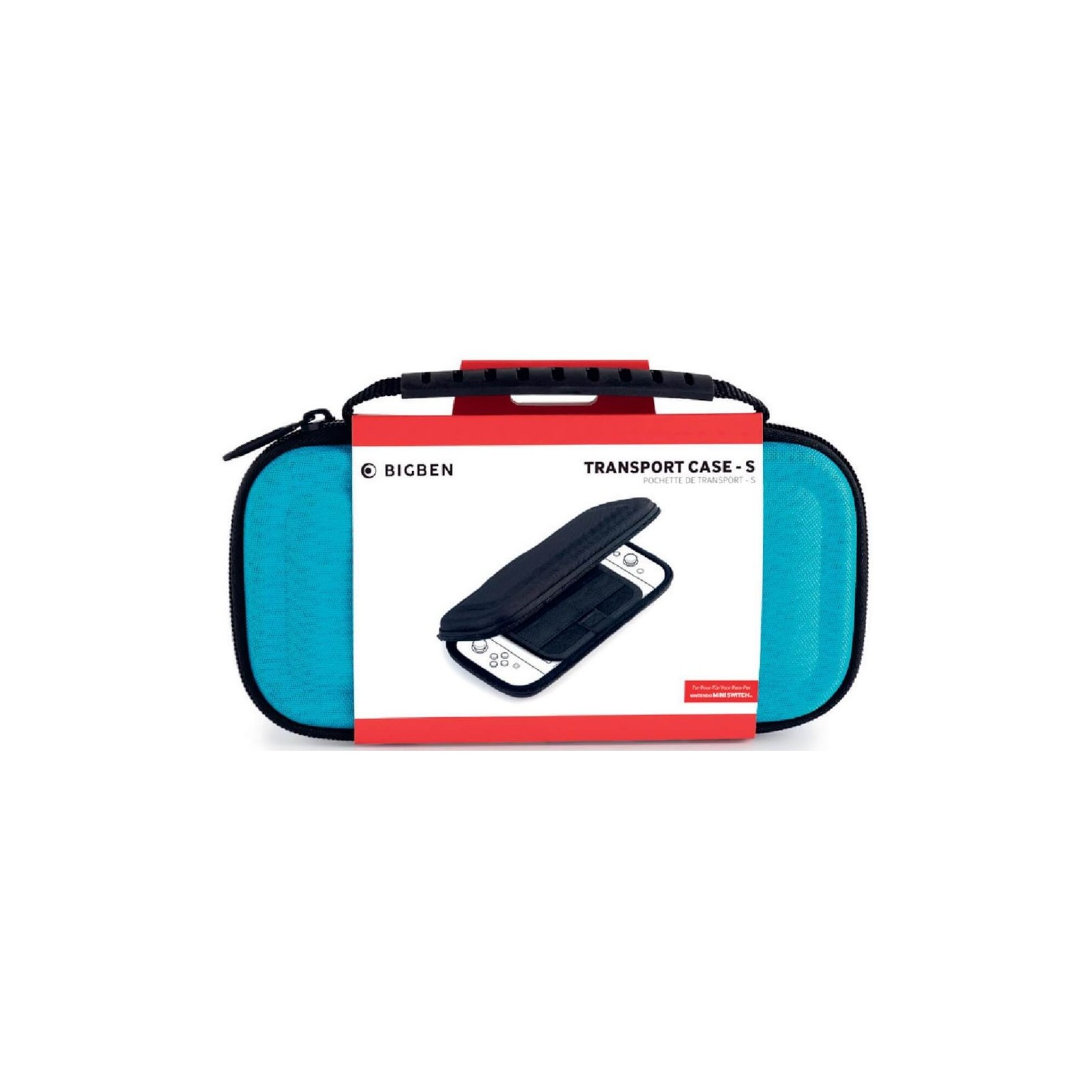 BIGBEN TRANSPORT CASE -S SWITCH LITE AZUL TURQUESA