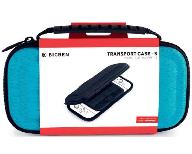 BIGBEN TRANSPORT CASE -S SWITCH LITE AZUL TURQUESA