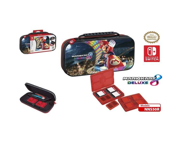 GAME TRAVELER DELUXE  CASE MARIO KART EDICION NNS50R (OFICIAL)