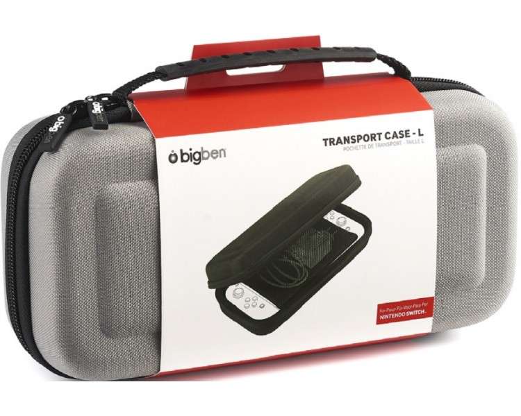 BIGBEN TRANSPORT CASE-L GREY (GRIS)