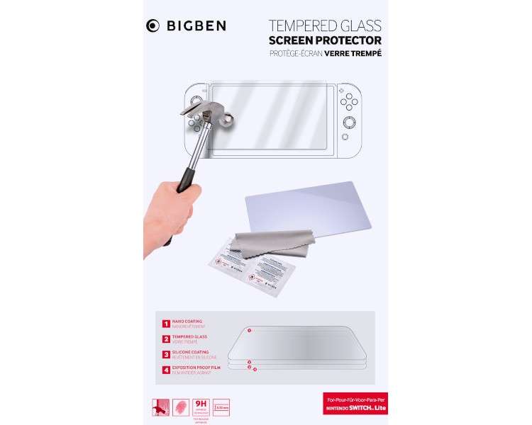 BIGBEN TEMPERED GLASS SCREEN PROTECTOR (LITE)