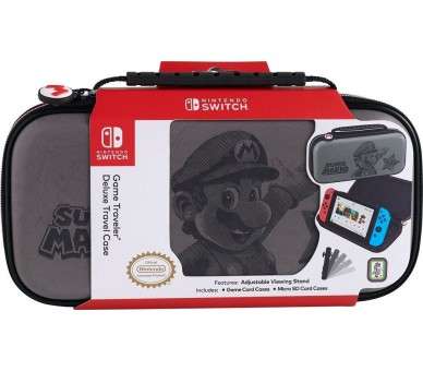 GAME TRAVELER DELUXE TRAVEL CASE SUPER MARIO NNS46G (OFICIAL)