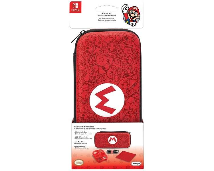 FUNDA DELUXE TRAVEL CASE EDICION MARIO REMIX