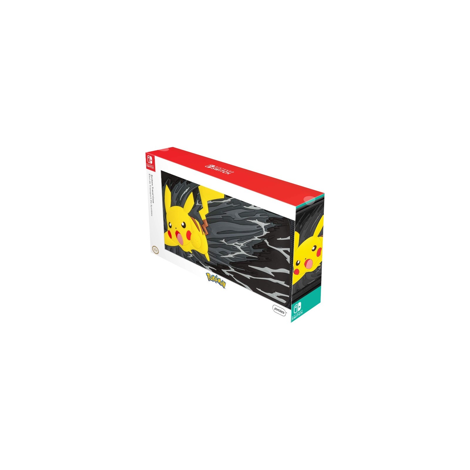 PDP SYSTEM TRAVEL CASE PICACHU ESCALA DE GRIS