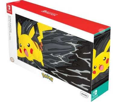 PDP SYSTEM TRAVEL CASE PICACHU ESCALA DE GRIS