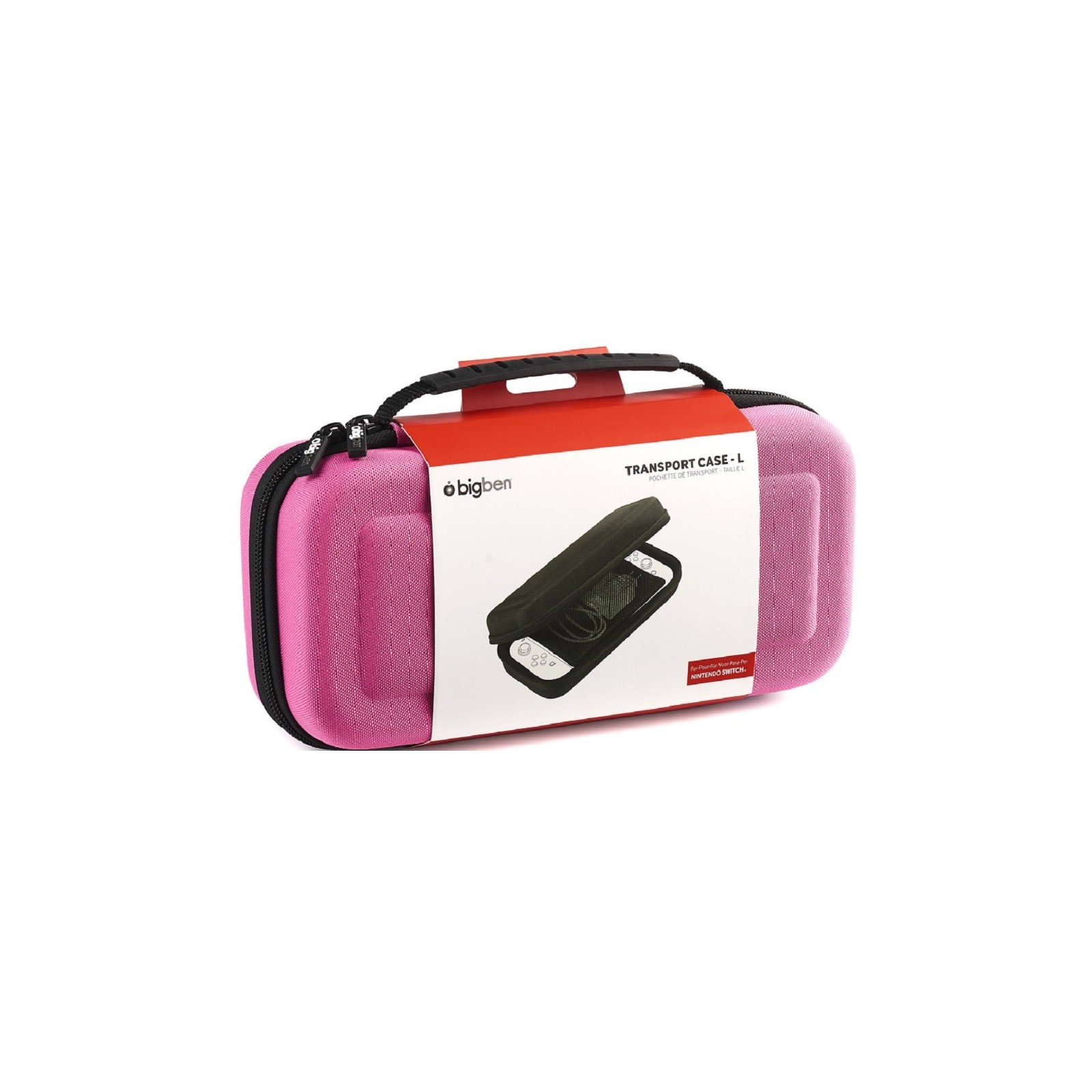 BIGBEN TRANSPORT CASE-L PINK (ROSA)