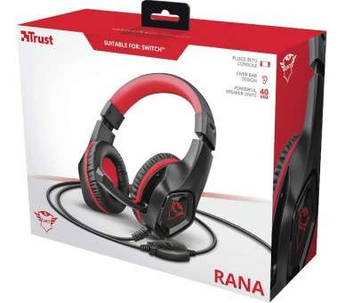 TRUST GAMING HEADSET RANA GXT 404R