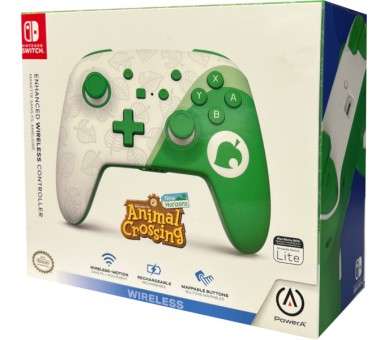 POWER A ENHANCED WIRELESS CONTROLLER ANIMAL CROSSING: NEW HORIZONS HOJA (LITE)