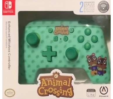 POWER A WIRELESS CONTROLLER ANIMAL CROSSING TIMMY & TOMMY NOOK