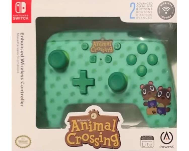 POWER A WIRELESS CONTROLLER ANIMAL CROSSING TIMMY & TOMMY NOOK