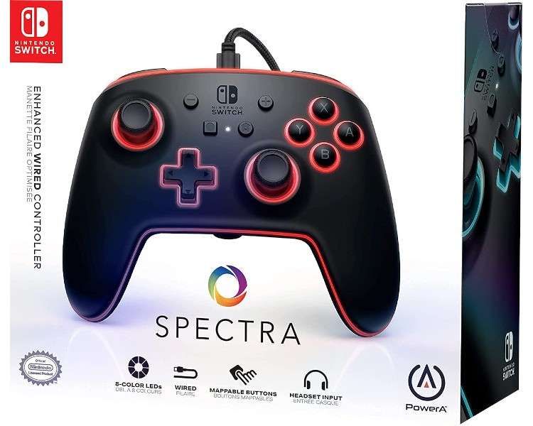 POWER A ENHANCED WIRED CONTROLLER SPECTRA