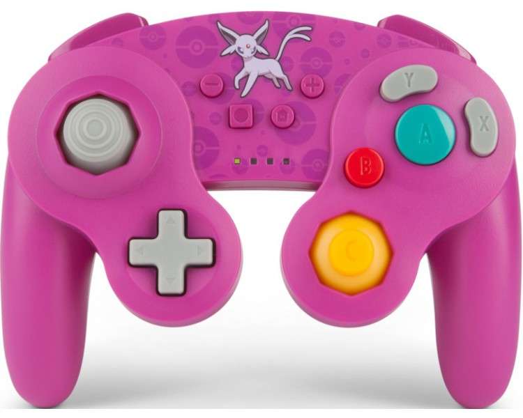 POWER A WIRELESS CONTROLLER POKEMON-ESPEON EDITION (GAMECUBE)