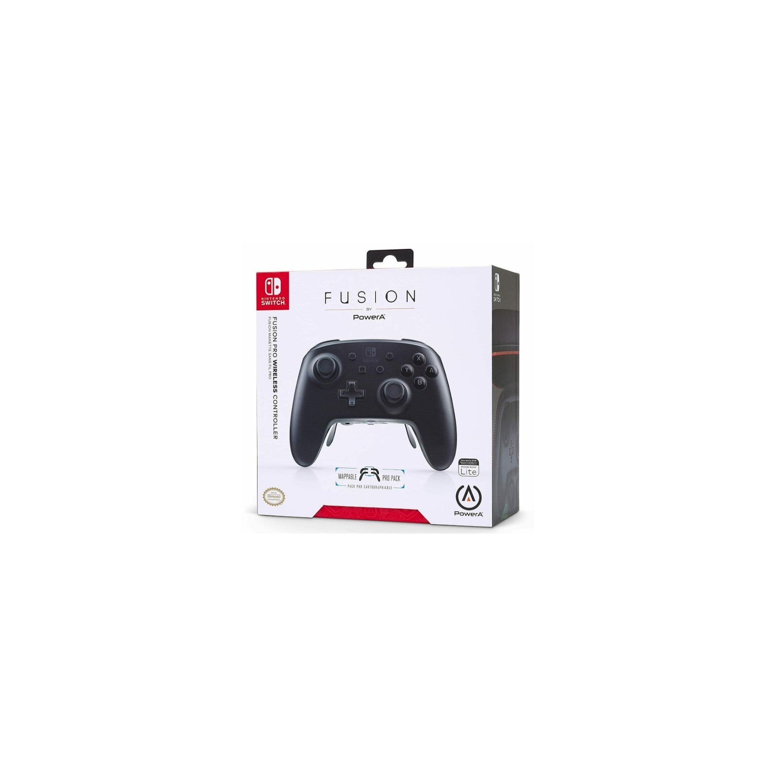 POWER A WIRELESS CONTROLLER FUSION PRO BLACK (NEGRO) (LITE)