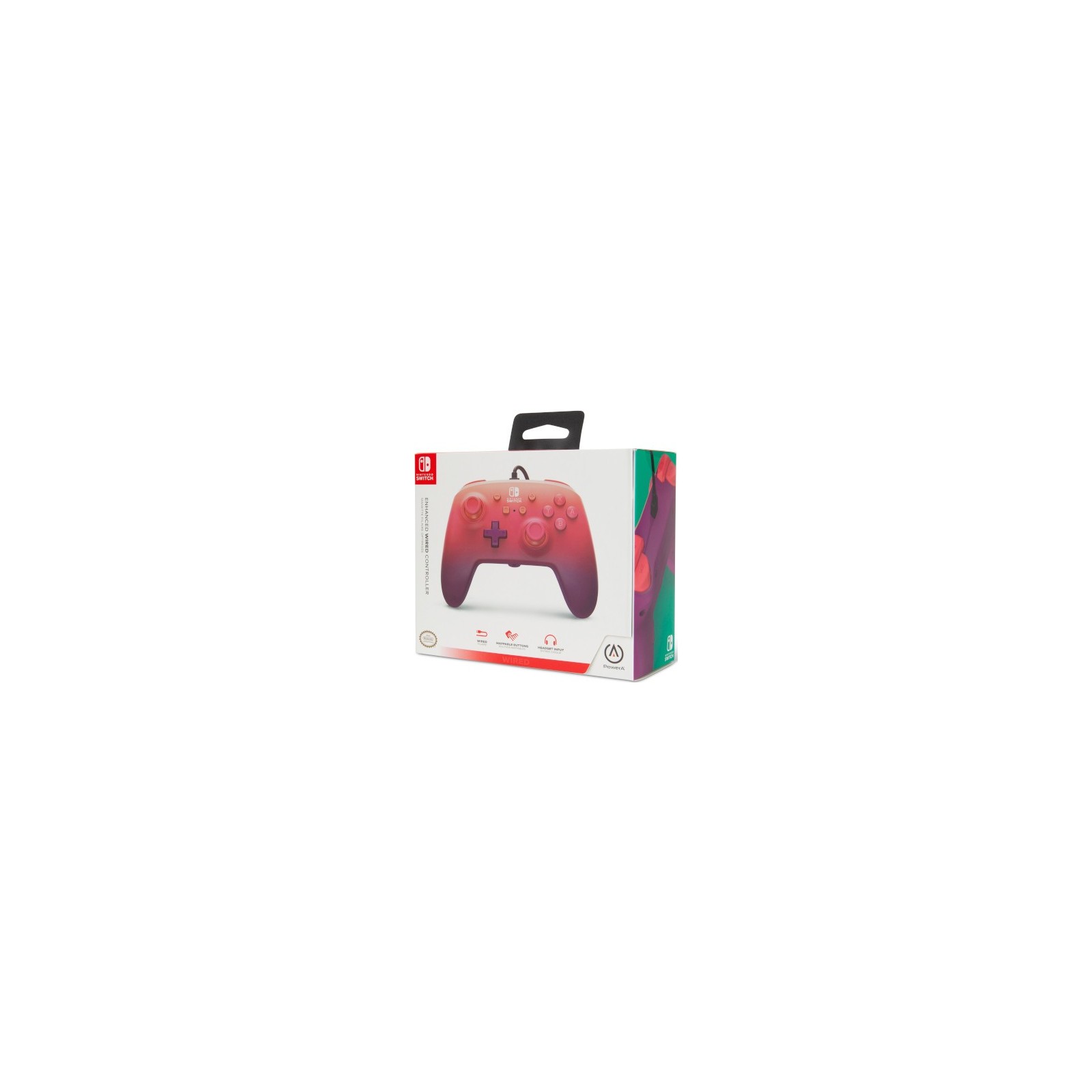 POWER A ENHANCED WIRED CONTROLLER FANTASY FUCHSIA (FUCSIA FANTASIA)