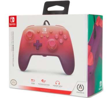 POWER A ENHANCED WIRED CONTROLLER FANTASY FUCHSIA (FUCSIA FANTASIA)