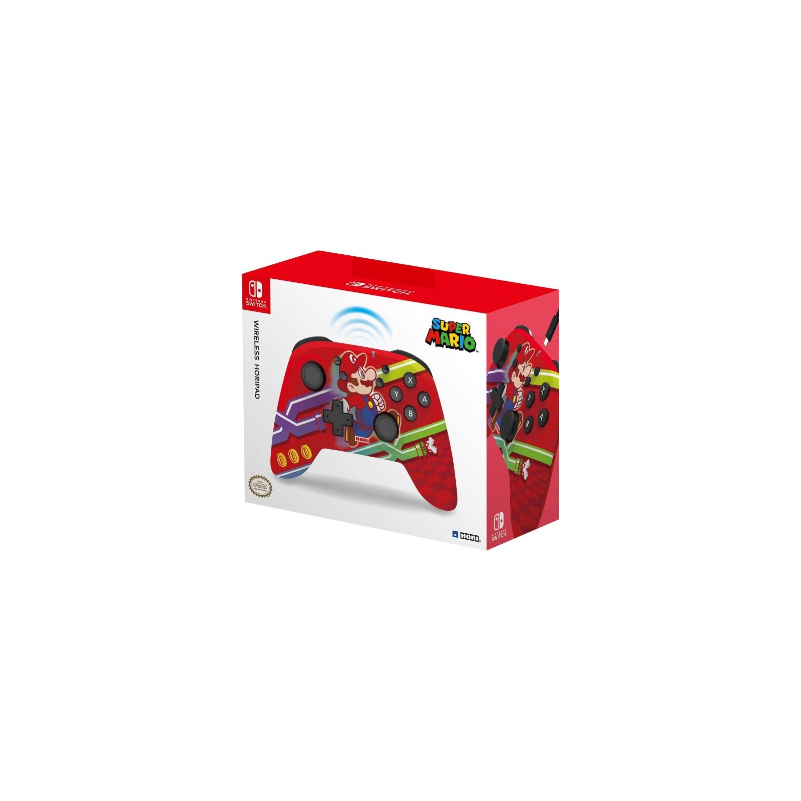 HORIPAD WIRELESS EDICION SUPER MARIO (ROJO)