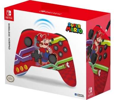 HORIPAD WIRELESS EDICION SUPER MARIO (ROJO)