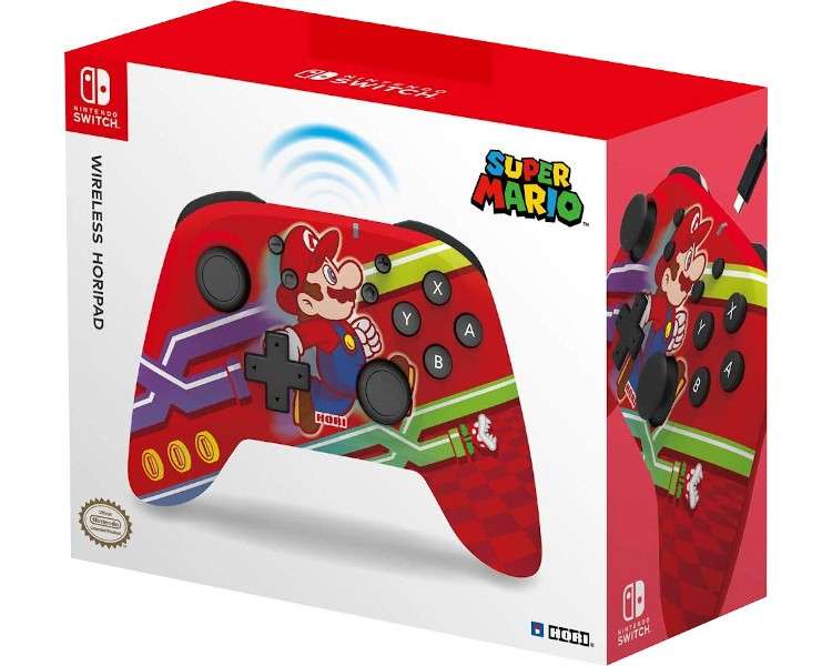 HORIPAD WIRELESS EDICION SUPER MARIO (ROJO)