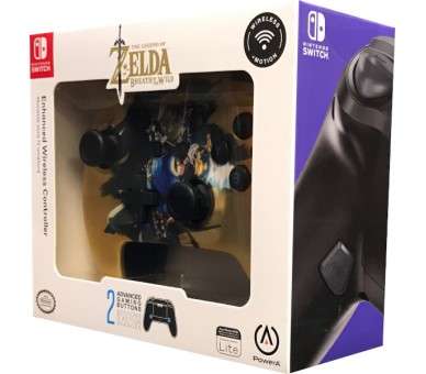 POWER A ENHANCED WIRELESS CONTROLLER ORO THE LEGEND OF ZELDA BREATH OF THE WILD