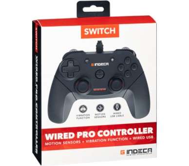 INDECA WIRED PRO CONTROLLER (MOTION SENSORS+VIBRATION FUNCTION+WIRED USB)