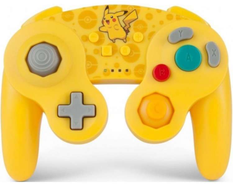 POWER A WIRELESS CONTROLLER POKEMON-PIKACHU EDITION (GAMECUBE)