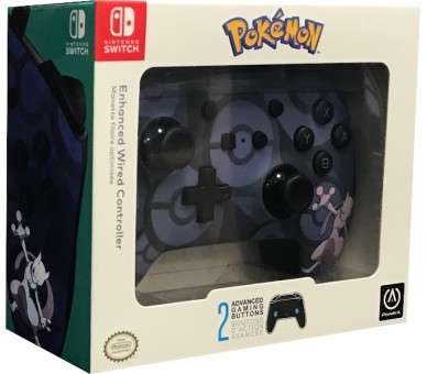 POWER A ENHANCED WIRED CONTROLLERS POKEMON MEWTWO EDITION