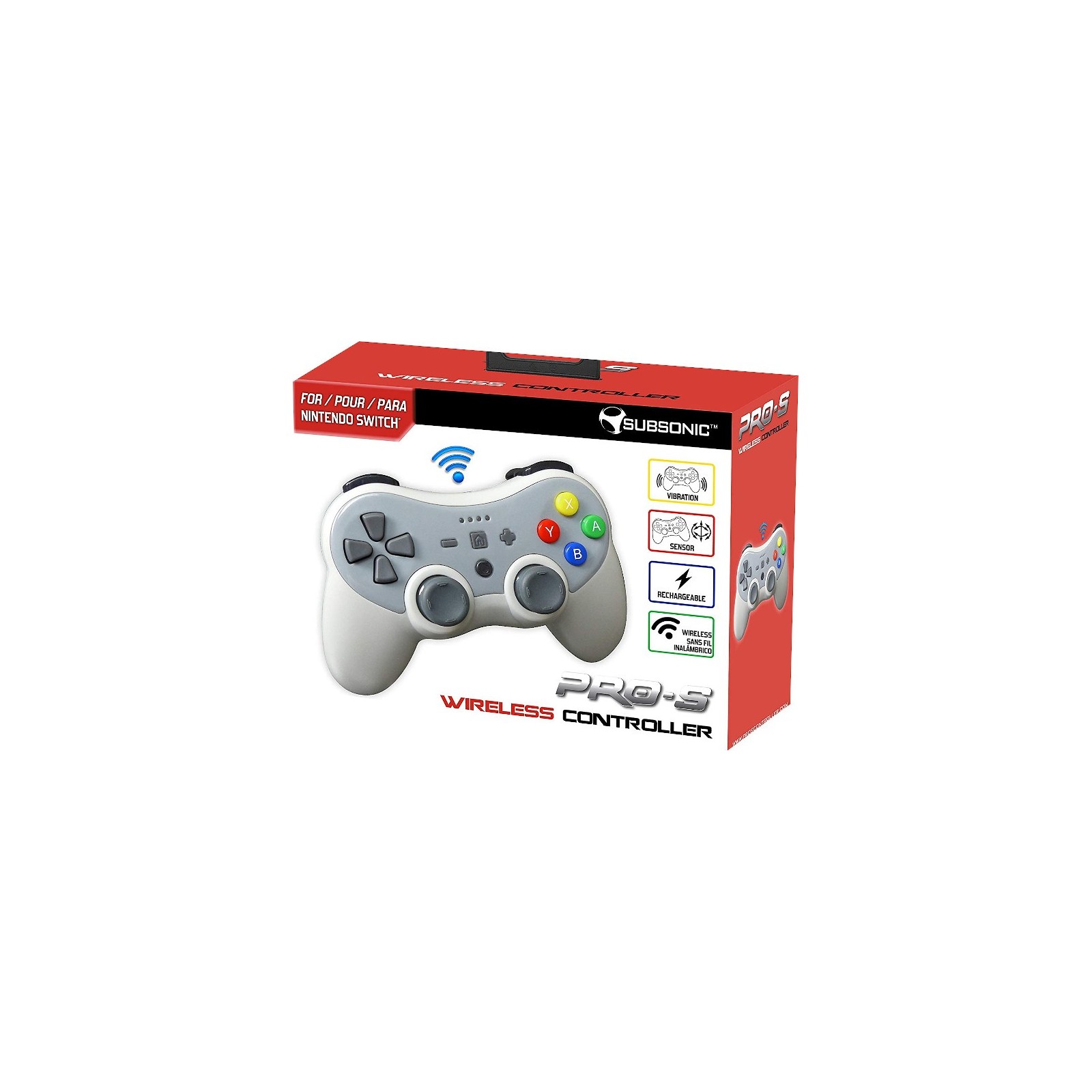 SUBSONIC WIRELESS CONTROLLER PRO-S RETRO GAMING (SNES)