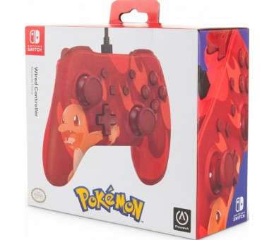 POWER A WIRED CONTROLLERS POKEMON CHARMANDER