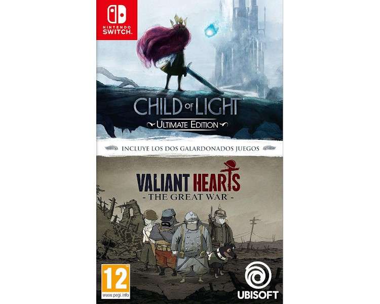 CHILD OF LIGHT ULTIMATE EDITION + VALIANT HEARTS:THE GREAT WAR (2 EN 1)