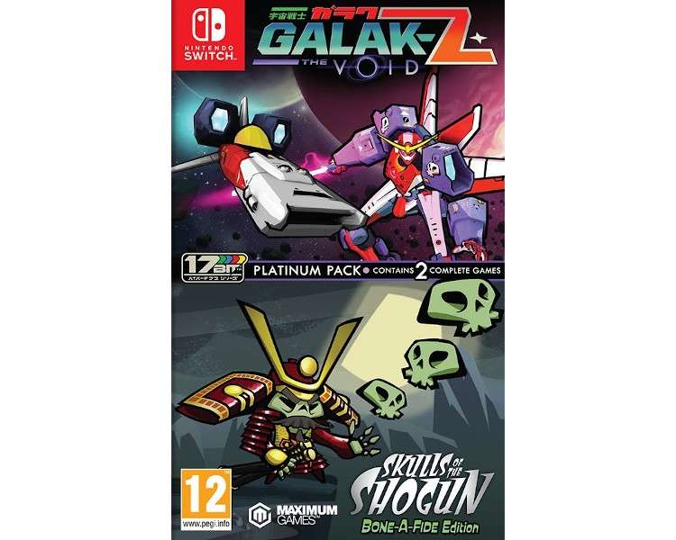 GALAK-Z: THE VOID+SKULLS OF THE SHOGUN BONE-A-FIDE PLATINUM PACK