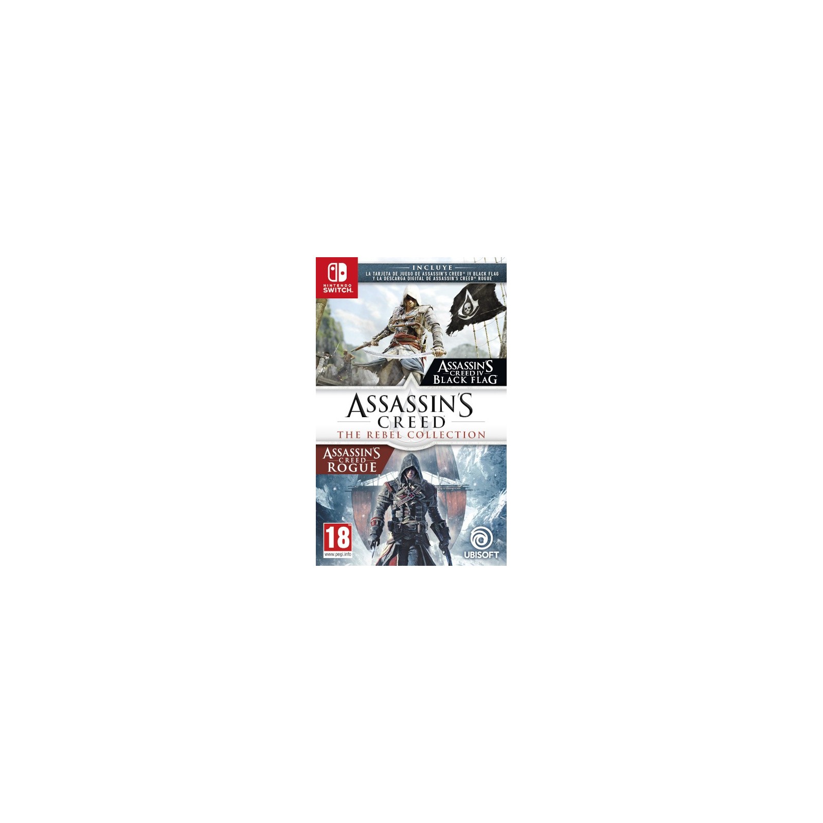 ASSASSIN’S CREED THE REBEL COLLECTION (ASSASSIN’S CREED IV BLACK FLAG + ROGUE )