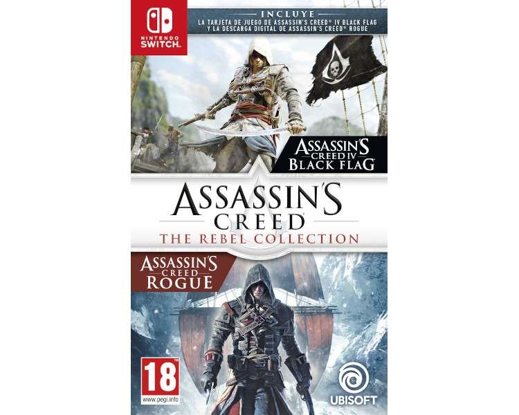 ASSASSIN’S CREED THE REBEL COLLECTION (ASSASSIN’S CREED IV BLACK FLAG + ROGUE )