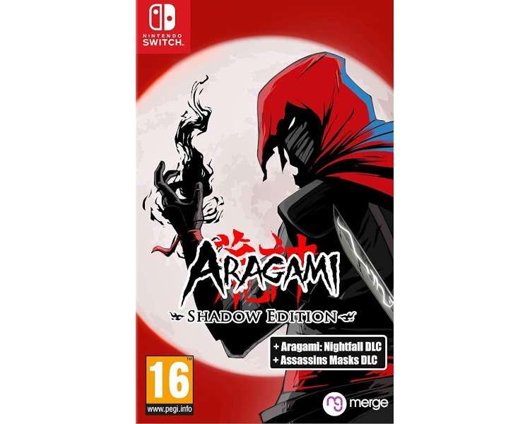 ARAGAMI: SHADOW EDITION + ARAGAMI:NIGHTFALL + SET DE MASCARAS ASESINO