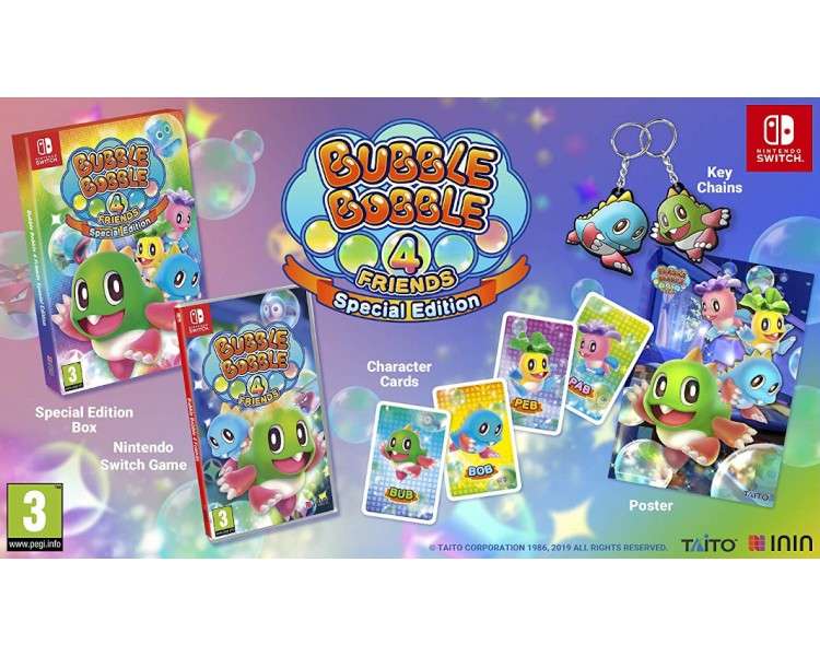 BUBBLE BOBBLE 4 FRIENDS SPECIAL EDITION )