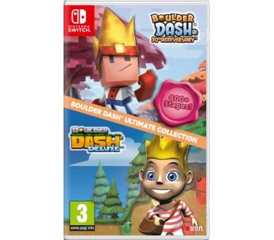 BOULDER DASH ULTIMATE COLLECTION 2&1 (BULDER DASH 30th ANNIVERSARY + BULDER DASH DELUXE)