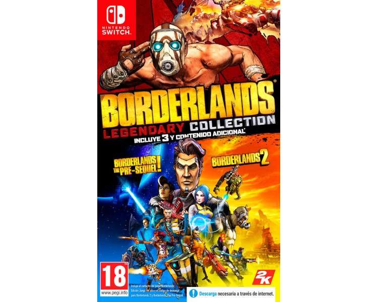 BORDERLANDS LEGENDARY COLLECTION (3 JUEGOS Y CONTENIDO ADICIONAL)