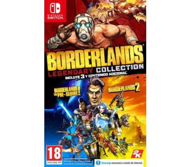 BORDERLANDS LEGENDARY COLLECTION (3 JUEGOS Y CONTENIDO ADICIONAL) (CIAB)