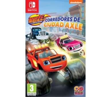 BLAZE Y LOS MONSTER MACHINES CORREDORES DE CIUDAD AXLE