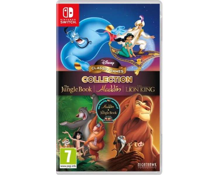 DISNEY CLASSIC GAMES COLLECTION: EL LIBRO DE LA SELVA, ALADDIN Y EL REY LEÓN