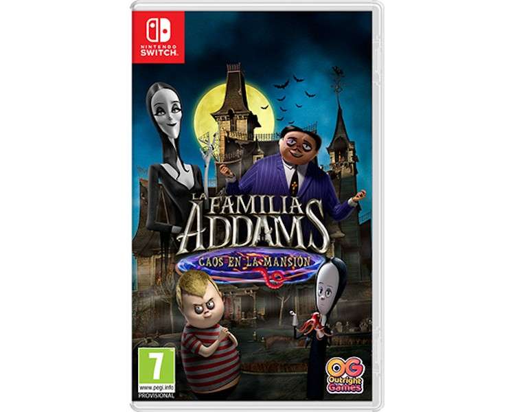 LA FAMILIA ADDAMS: CAOS EN LA MANSION