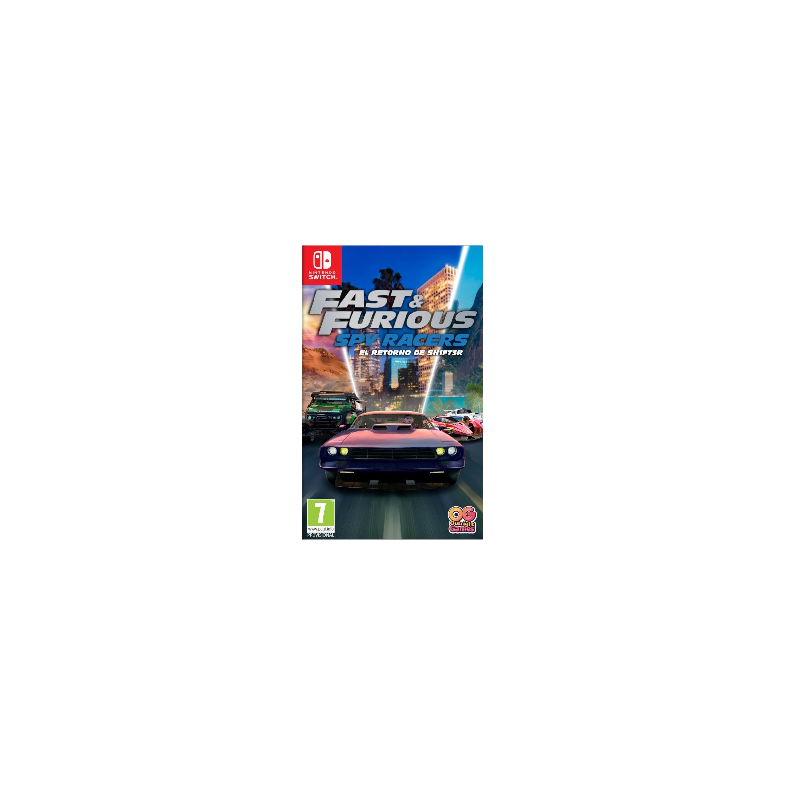 FAST & FURIOUS: SPY RACERS EL RETORNO DE SH1FT3R