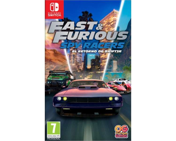 FAST & FURIOUS: SPY RACERS EL RETORNO DE SH1FT3R