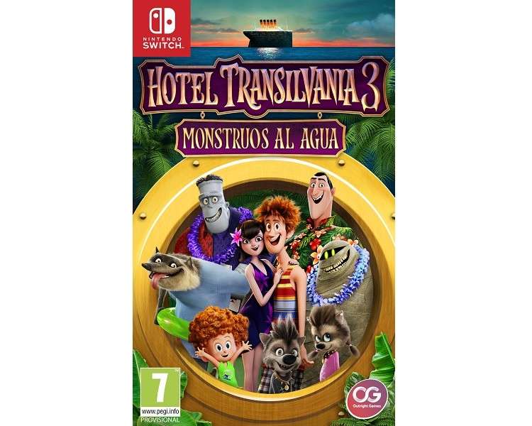 HOTEL TRANSILVANIA 3: MONSTRUOS AL AGUA