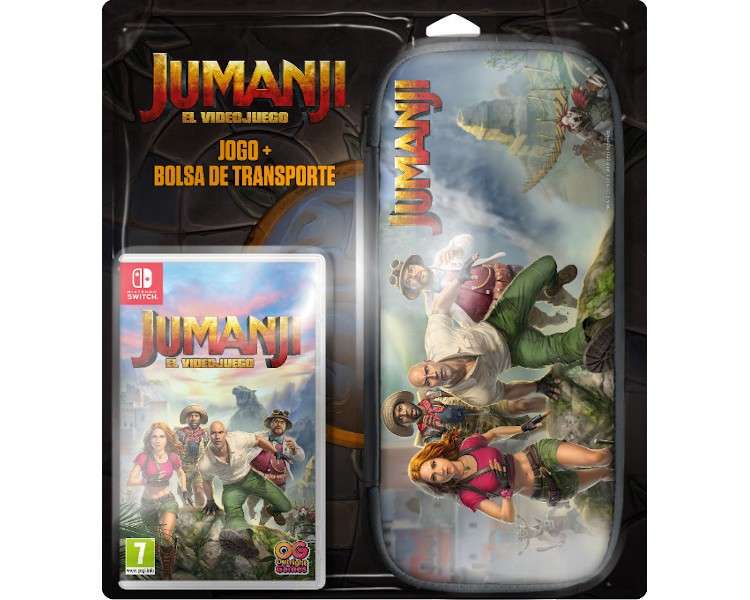 JUMANJI: EL VIDEOJUEGO + BOLSA DE TRANSPORTE