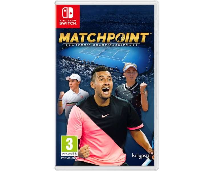 MATCHPOINT TENNIS CHAMPIONSHIPS LEGENDS EDITION