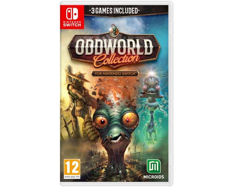 ODDWORLD COLLECTION (INCLUYE 3 JUEGOS)