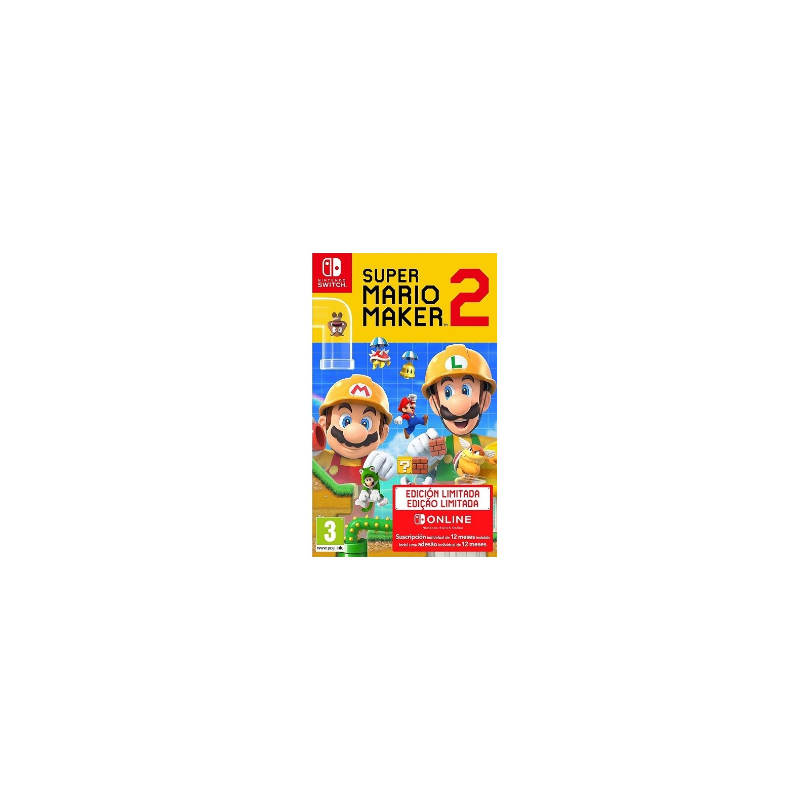 SUPER MARIO MAKER 2 + 12 MESES NSO (NINTENDO SWITCH ONLINE)