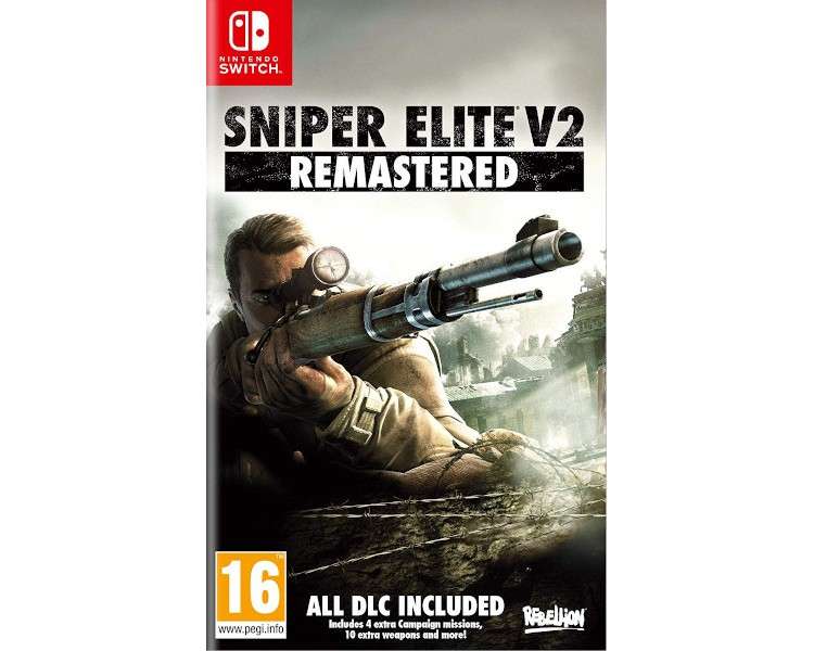 SNIPER ELITE V2: REMASTERED (4 MISIONES /7 PERSONAJES/10 ARMAS)